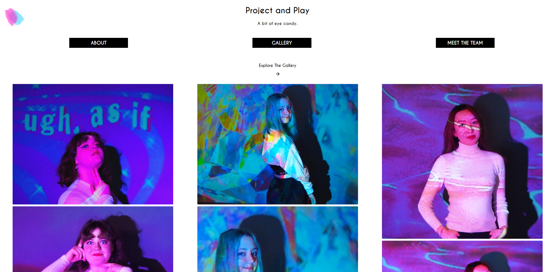 Simple website made with just html and css.